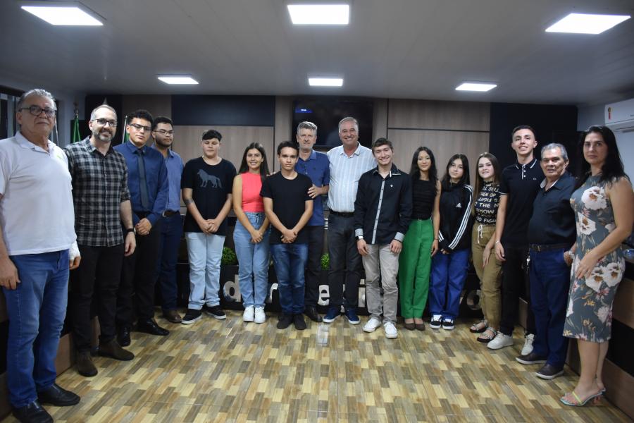 Posse vereadores jovens 2024